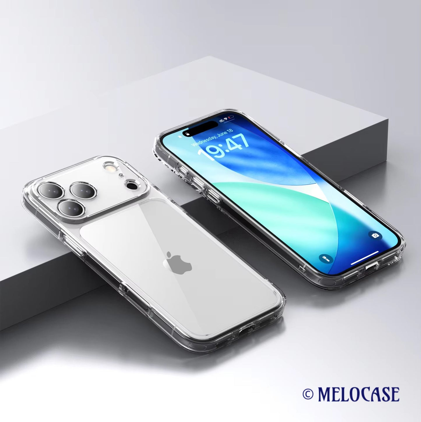 Clear Protective Hybrid Case