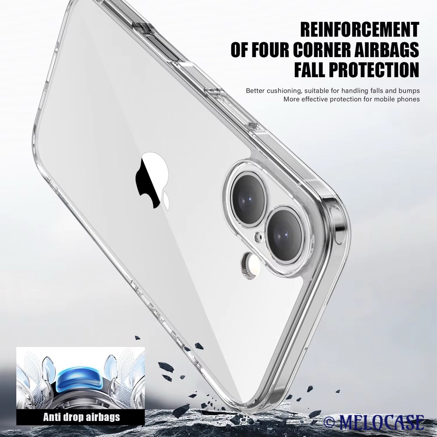 Clear Protective Hybrid Case